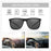 ZENOTTIC Lunettes de Soleil Carrées Polarisées pour Homme Ultralégères en Fibre de Carbone Lunettes de Soleil pour Conduite Pêche Golf Sports Protection UV400