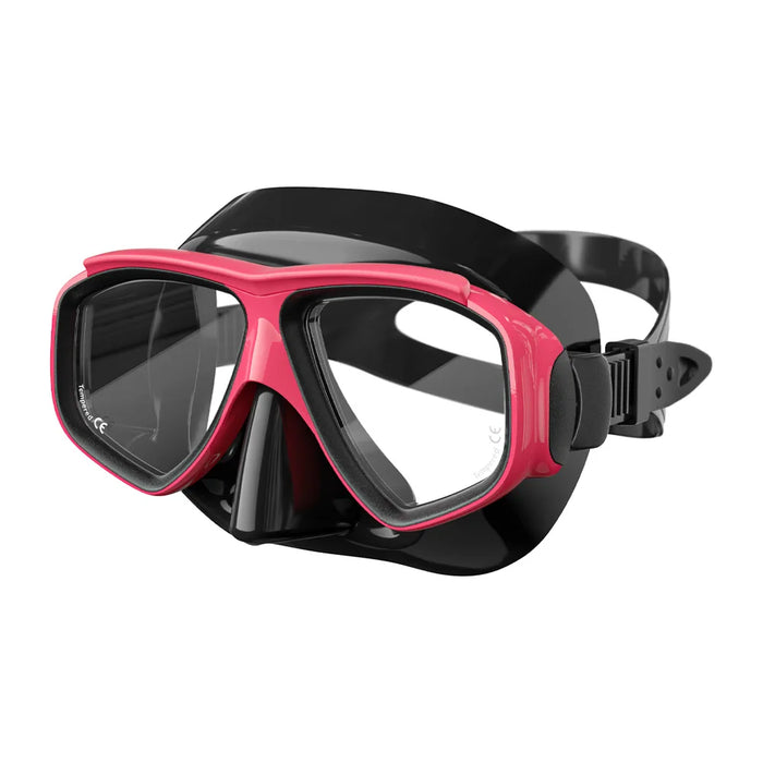 JSJM Professional Anti-Fog Swimming & Scuba Diving Mask with UV Protection, Silicone Snorkeling Goggles & Tube Set for Adults