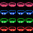 20-100 Pulseras LED activadas por música y sonido, pulseras luminosas intermitentes, brazaletes que brillan en la oscuridad para fiestas y bodas