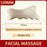 Copper guasha plate pure brass household scalp universal massage comb Mammary Scraping comb body massage tool