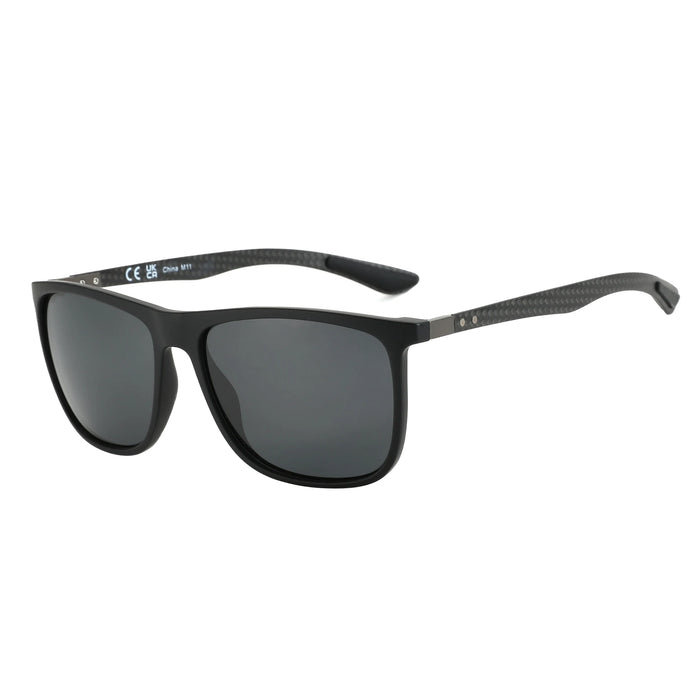 ZENOTTIC Lunettes de Soleil Carrées Polarisées pour Homme Ultralégères en Fibre de Carbone Lunettes de Soleil pour Conduite Pêche Golf Sports Protection UV400