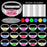 20-200Pcs Music & Sound Activated Led Bracelet for Wedding Glow Bracelet Light Up Bracelet Birthday Glow in The Dark Party Favor