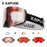 KAPVOE Magnetic Snow Goggles Double Layer Anti-Fog UV Protection for Skiing Snowboarding High-definition Clarity Unisex Skiing
