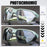 SCVCN Photochromic Bike Glasses UV400 Men Women Cycling Sunglasses MTB Mountain Outdoor Sports Eyewear Driving Fishing Camping