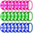 Pulseras LED que brillan de 10 a 300 piezas, pulsera luminosa que se ilumina con control de sonido para Nochevieja, conciertos con control de música