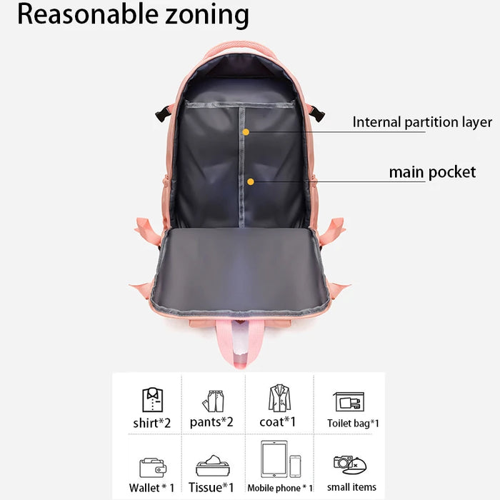 Everyday Versatile Water-resistant Laptop Backpack Trendy Unisex Design, Side Pockets for Water Bottle and Small Accessories