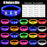 20-200Pcs Music & Sound Activated Led Bracelet for Wedding Glow Bracelet Light Up Bracelet Birthday Glow in The Dark Party Favor