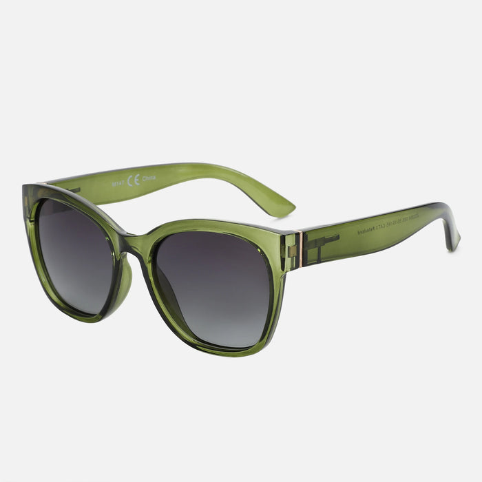 ZENOTTIC Gafas de sol polarizadas para mujer con montura gruesa de mariposa original, protección UV400, estilo ojo de gato