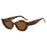 Fashion Cat Eye Candy Colors Sunglasses Women Retro Brand Designer PUNK Eyewear Men Trending Sun Glasses UV400 Y2K Oculus