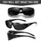 Gafas de sol para usar sobre lentes para mujer y hombre, diseño elegante, polarizadas, protección UV