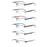 2025 NUEVAS Gafas de lectura con bloqueo de luz azul para hombre y mujer, montura de metal, lupa, lentes para presbicia, gafas +0.75~3.0