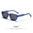 HBK New Fashion Small Frame Men Sunglasses Polygon Cupronickel Core Insert Leg Sun Glasses Outdoor Party Vacation Travel
