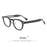 HBK Retro Oval Glasses Frames Transparent Lenses Men High Quality TR-90 Frame Glasses Women's Anti BlueLight Computer Glasses