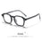 HBK Square Men's Optical Eyeglass Frame Retro High Quality Brand Eyewear Women's Anti Blue Light Decoration Glasses