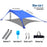 Hot Sell Portable Lycra Beach Canopy Tent UV Protection Sunshade Easy Setup Outdoor Shelter for Camping Picnic Fishing shelter