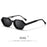 HBK New Fashion Polygon Men Sunglasses Small Frame Cupronickel Core Insert Leg Sun Glasses Outdoor Party Vacation Travel