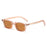Retro Small Square Sunglasses Women Men Rivets GREEN Shades Fashion Eyewear Luxury Sun Glasses UV400 Brand Oculus Female Gafas