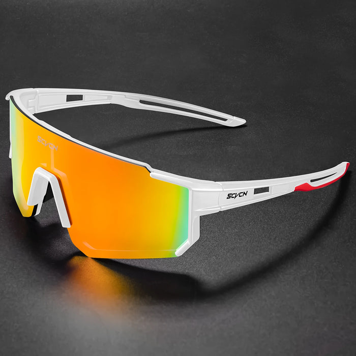 SCVCN UV400 Cycling Glasses for Men MTB Sunglasses Mountain Bike Bicycle Eyewear Women Sports Goggles Road Speed Skating
