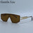 Gafas de sol Steampunk de una pieza sin montura para mujer 2026 de marca de lujo, escudo a prueba de viento, gafas de sol para dama, montura de metal, gafas de sol