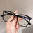 New Large Frame Myopia Glasses Anti-Blue Light Eyewear Women Eye Protective Computer Goggles Diopters -1.0 -1.5 -2.0 To -6.0