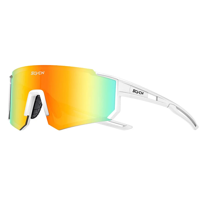 SCVCN Fsshion Sunglasses Street Cycling Glasses Bike Men UV400 Sports MTB Outdoor Bicycle Women Sunglasses Multi Color Riding
