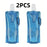 500ML Botella de agua plegable de silicona ultraligera portátil Bolsa de agua plegable Suministros deportivos al aire libre Senderismo Camping Bolsa de petaca blanda