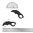 1 unidad NUEVO Mini Cuchillo Llavero Acero Inoxidable Camping Pequeño Cuchillo Mini Portátil Pelador Hoja Fija Multiherramienta EDC con Ca