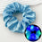 Light Up Scrunchies, LED Scrunchies Hair Bands, Elastic Glow in the Dark Srunchies Rave Accessories for Women Birthday Halloween