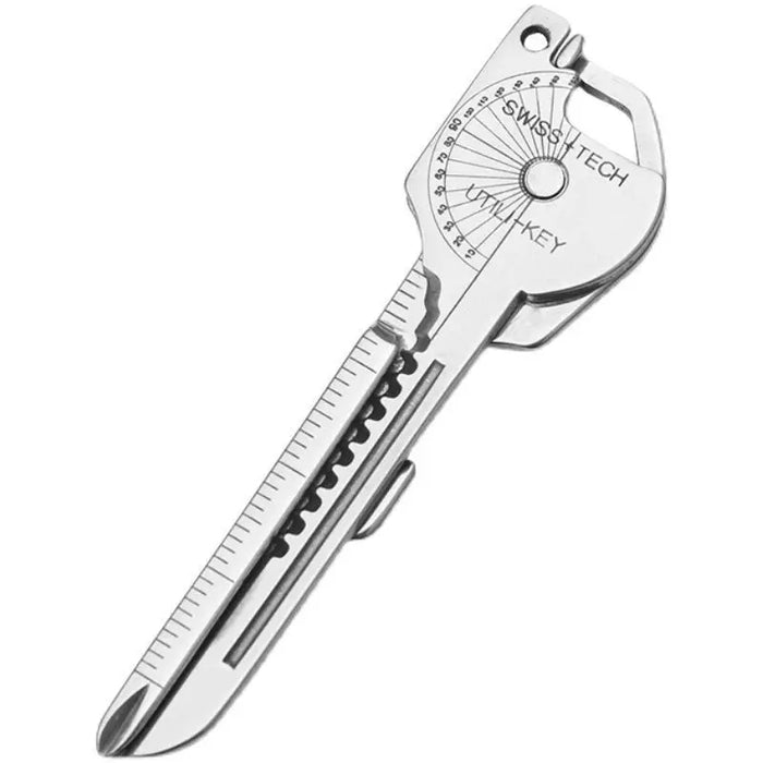 Llavero multiherramienta 8 en 1 para camping y supervivencia | Destornillador plegable, abridor de botellas | Alicates utilitarios compactos para exteriores con llave