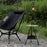 Defthike Camping Folding Lift Removable Multi Unit IGT Table Light Stand Portable Camp Grill Table Outdoor Picnic Table