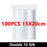 100Pcs Thicken Zipper Sealed Bags Clear Plastic Storage Bag for Small Jewelry Food Packing Reclosable Ziplock Sealing Bags
