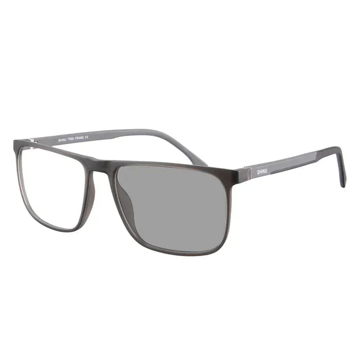 SHINU Brand Photochromic Sunglasses Men Progressive Multifocal Reading Glasses Prescription Anti Blue Light Computer Glasses