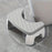 Portable Plastic Toilet Stool For All Ages Comfortable Posture Squatting Bathroom Pooping Aid Toilet Squat Stool