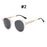 VIVIBEE Gothic Transparent Women Vintage Square Sunglasses 90s Round Sun Glasses 2026 Trending Products UV400 Men Shades