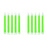 1/5/10 Barras luminosas de fluorescencia, barras luminosas militares con gancho, barras luminosas de emergencia para exteriores, barras luminosas para fiestas que brillan en la oscuridad.