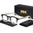 HBK Retro Men's Eyeglass Frames Luxury Anti BlueLight Lenses TR-90 Frame Glasses Women's Reading Computer Eyewear