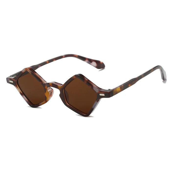 Fashion Small Irregular Square Punk Sunglasses Women Retro Luxury Designer Shades UV400 Men Brand Sun Glasses Oculus Gafas