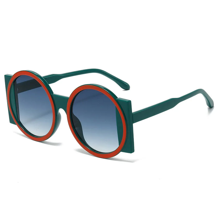 Vintage Round Sunglasses Women Men Sun Glasses Female Fashion Luxury Brand Designer Shades UV400 Oculus Lunettes de soleil