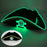 Despedida de Soltera Artículos Luminosos Novia Sombrero de Vaquera Brillante Gorra de Vaquero Nacarada con LED Sombrero de Moda con Luz de Neón para Fiesta