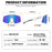 BUCKLOS Polarized Cycling Glasses UV400 Outdoor Sports Sunglasses Men Women MTB Cycling Goggles Road Bike Eyewear