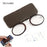 3PCS Set Men Women Round Nose Clip Reading Glasses Legless Ultra Thin Portable Clear Lens Durable Luxury Brand Designers Eyewear