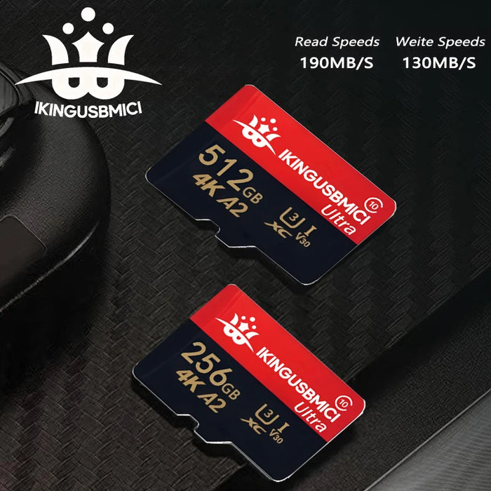 64GB 128GB 512GB Memory Card Micro TF/SD Card SD Cards TF Cards V60 Full HD Ultra for Digital Devices Surveillance Camera