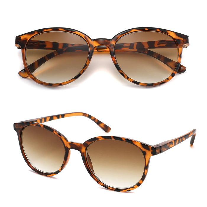 Reading Sunglasses For Women Men Square Classic Frame for Outdoors Use Sun Glasses Readers Eyeglasses with Diopter Spring Hinge