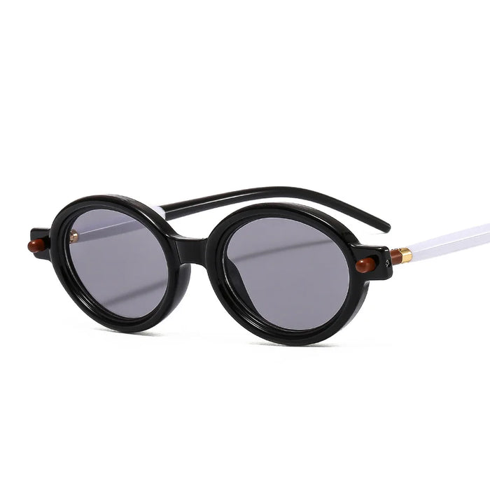 Vintage Round Sunglasses Women Luxury Brand Designer UV400 Men High Quality Oval Sun Glasses Female Gafas De Sol Hombre