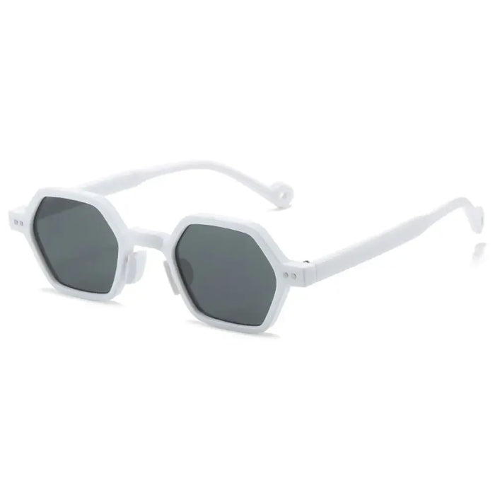 New Hippie Small Round Square Sunglasses Men Women Retro Steam Punk Glasses Vintage Gradient Driving Glasses UV400