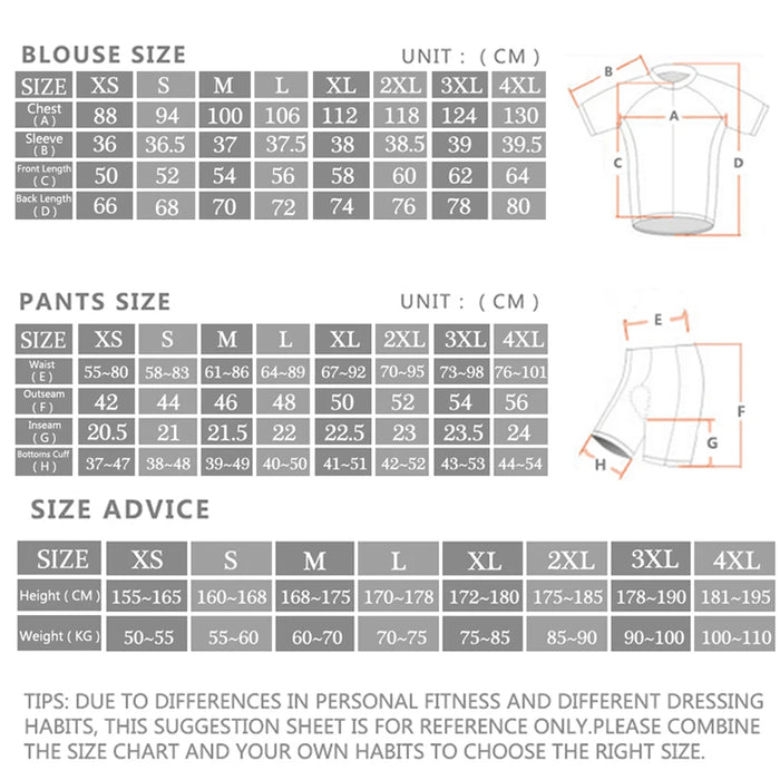 Rvouei Team Men Cycling Jersey Cycling Racing Tops Short Sleeve Cyclist Clothes Shirt Maillot Summer Bicycle Bike Wear