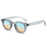 New Oval Sunglasses Women Rivets Brand Shades UV400 Vintage Round Men Fashion Luxury Gray Sun Glasses Leopard Oculus