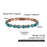 Vinterly Pure Copper Bracelet Magnetic Therapy 22cm Vintage Artificial Turquoise Benefits Chain Link Jewelry Blue Stones Magnets