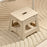 Adjustable Portable Folding Camping Stool Compact Space Saving Design Perfect for Outdoor Hiking Fishing Picnic Gift