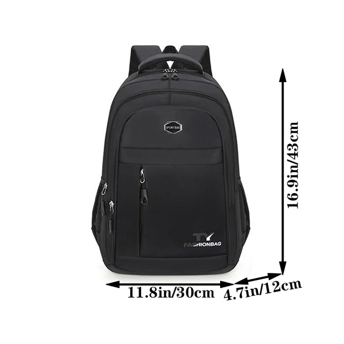 Sac à dos professionnel unisexe, adapté aux voyages et aux étudiants. Fabriqué en nylon.